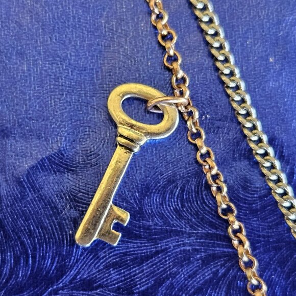 🩷🌹Betsey Johnson 2-Chain LOVE Heart Necklace - EPC🌹🩷 - Picture 11 of 16